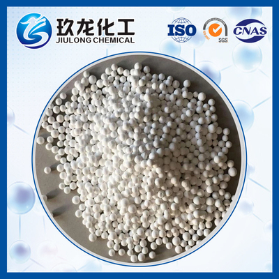 Beyaz Seramik Bilyolar Al2O3 Alüminyum Oksit Katalizörü Endüstriyel Seramik İçin